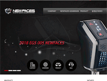 Tablet Screenshot of newfaces.co.kr