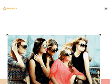 Tablet Screenshot of newfaces.it